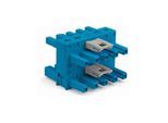 Winsta 3-way distribution connector 5-pole cod. i blue