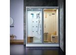 Boreal Sauna - Sauna Douche Hammam Boreal® SH180-D Blanc droite