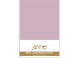 Janine Spannbettlaken »MAKO-FEINJERSEY 5007/«, (1 St.), mit Rundumgummizug