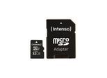 Intenso - flash memory card - 32 GB - microSDHC UHS-I