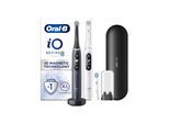 Oral-B Elektrische Zahnbürste iO8 Duo Doppelpack White Alabaster / Black Onyx