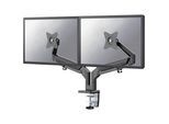 Neomounts DS70-810BL2 2fach Monitor-Tischhalterung 43,2 cm (17) - 81,3 cm (32) Schwarz Neigbar+Schwenkbar, Höhenverstellbar, Rotierbar