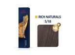 Wella Professionals Koleston Perfect Me+ Rich Naturals 5/18 hellbraun asch-pearl 60ml