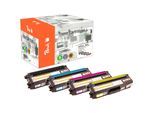 Peach B321 4 Toner (bk, c/m/y) ersetzt Brother TN-321 für z.B. Brother DCPL 8400 CDN, Brother DCPL 8450 CDW, Brother HLL 8250 CDN (wiederaufbereitet)