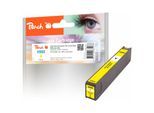Peach HP 980 y Druckerpatrone ye ersetzt HP No. 980 y, D8J09A für z.B. HP OfficeJet Enterprise Color Flow X 585 z MFP (wiederaufbereitet)