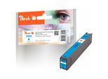 Peach HP 980 c Druckerpatrone cy ersetzt HP No. 980 c, D8J07A für z.B. HP OfficeJet Enterprise Color Flow X 585 z MFP (wiederaufbereitet)