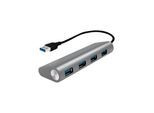 LogiLink USB 3.0 4-Port Hub USB-Hubs - 4 - Grau