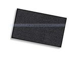Schmutzfangmatte Nölle schwarz meliert 90 x 150 cm Polypropylenfaser, rutschfester Vinylrücken