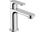 hansgrohe Rebris S 110 Waschtischarmatur 72517000 EcoSmart, mit Zugstangen-Ablaufgarnitur, chrom