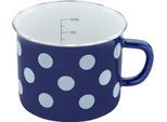 Casa Royale Milchtopf "Dots", Ø ca. 14 cm - Blau