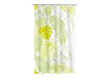 Ridder Duschvorhang Textil Tropical 180x200 cm inkl. Ringe