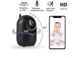 Babyphone Video Wi-Fi Camera Camera Moniteur Bebe Sans Fil Video Hd Avec Detecteur De Mouvement Automatique a Vision De Nuit