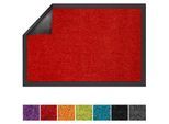 Floordirekt - Schmutzfangmatte Use&Wash Rot 15 200 x 200 cm - Rot