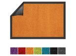 Floordirekt - Schmutzfangmatte Use&Wash Orange 107 200 x 200 cm - Orange