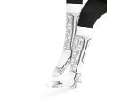 Icebreaker Merino Ski+ Medium Skistrümpfe Alpine Geo - Frau - Snow/black - Größe S