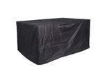 Abdeckhaube MCW-J41, Abdeckplane Schutzplane Schutzhülle, 130x215x170cm Gartenmöbel Hollywoodschaukel Outdoor, anthrazit
