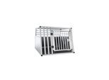 KAHU® Aluminium Hundetransportbox • 82x80x60cm • Transportbox fürs Auto • Hunde-Box