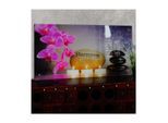 Glasbild T114, Wandbild Poster Motiv, 50x100cm ~ Harmony