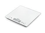 Küchenwaage SOEHNLE "Page Comfort 40", weiss (weiß), Glas, Kunststoff, Küchenwaagen, Küchenwaage