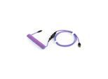 DUTZO Coiled Aviator Micro-USB B cable - Purple - Upgrade-Zubehör - Lila