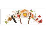 Reinders! Glasbild »Glasbild Sushi Gesund - Fisch - Reis - Japanisch«, Essen, (1 St.)