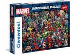 Clementoni® Puzzle Impossible Collection, Marvel, 1000 Puzzleteile, Made in Europe, FSC® - schützt Wald - weltweit, bunt