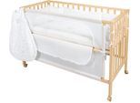 roba® Babybett »Room Bed, safe asleep®, Sternenzauber natur«, (4 tlg.)
