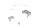 Flensted Mobiles - Waves 3 Mobile, weiss