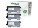 3 Toner kompatibel zu Brother TN-2010 XL Schwarz