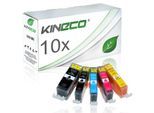 10 Tintenpatronen kompatibel zu Canon PGI-525 CLI-526 XL