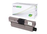 Toner kompatibel zu OKI C301 C321 44973536 XL Schwarz