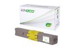 Toner kompatibel zu OKI C301 C321 44973533 XL Yellow