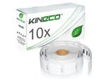 10x Etiketten kompatibel zu Dymo S0929120, 25mm x 25mm
