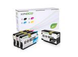 4 Tintenpatronen kompatibel zu HP 963XL XL
