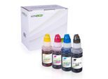 4 Tintenpatronen kompatibel zu Epson EcoTank XL