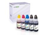 5 Tintenpatronen kompatibel zu Epson EcoTank XL