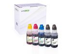 5 Tintenpatronen kompatibel zu Epson Ecotank 103 EcoTank XL
