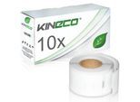 10 Etiketten für Dymo 99010 S0722370 28x89mm