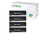 4 Toner kompatibel zu Canon Cartridge 725 3484B002 XL Schwarz