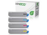 4 Toner kompatibel zu OKI C8600 C8800 XL