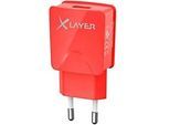 XLAYER 214110 USB-Netzteil Rot