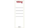 Viking Rückenschilder 60 mm Weiß 10 Stück