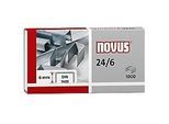 Novus NOVUS OFFICE 24/6 Heftklammern 040-0158 Stahl Silber 1000 Stück