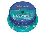 Verbatim DVD-RW 4.7 GB 25 Stück