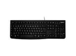 Logitech Verkabelte Tastatur K120 QWERTZ DE USB-A 1.5m Kabel Schwarz