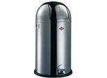 Wesco Treteimer Edelstahl 40 L 75,5 cm (H) Silber