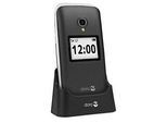Doro 2424 3 Megapixel 6,1 cm (2,4 Zoll) MicroSIM Mobiltelefon Mobiltelefon Grau, Silber