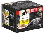 SHEBA Schale Mega Pack Selection in Sauce Geflügel Variation 32 x 85g