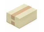 Kk Verpackungen - 50 Graskartons 250 x 175 x 100 mm Grapapier Kartons Versandkartons aus Graspapier - Braun