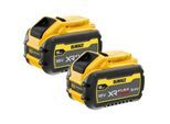 DeWalt Ersatz-Akku FLEXVOLT 18 V/54 V XR, 9,0 Ah, Li-Ion, 2er Pack